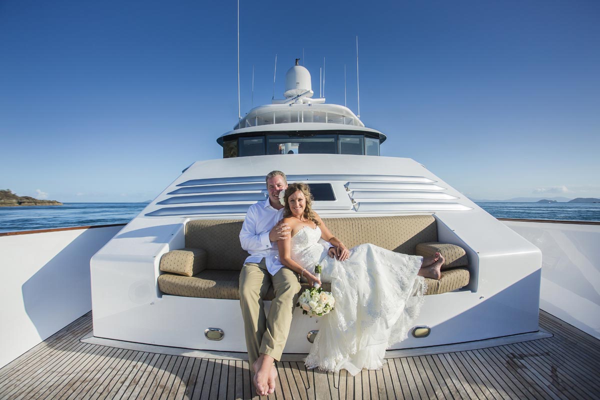 yacht wedding in miami